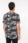 T-shirt camo manches courtes homme - 100% coton - Réf: K3030 - Kariban_1