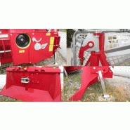 Treuils forestiers mecaniques - tajfun - pour les petits tracteurs de 16 à 35cv_1