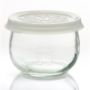 Bocaux en verre WECK corolle 580 ml Ø 100mm (clips non inclus) - WN000006_1