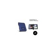 Porte documents véhicules - sepal - a5 - simili cuir - référence 00pdva5sc6_1