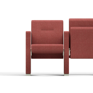 Fauteuil Ventinove - confortable pour salle de conférence avec assise rabattable et grande tablette écritoire A4 anti-panique_1