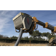 Godet monocoque épaisseur 8 mm pour béton