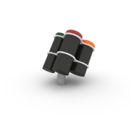 Panneau d'éveil Five Congas réf-8069397 - Hags - Structure pour aire de jeux - 5 à 12 ans_1