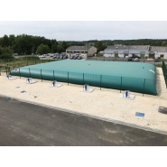 Réserve incendie souple en PVC armé - Membrane anti-UV - Capacités de 30m3 à 360m3