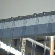 Rideau à lanières PVC Super Grand Froid - Surgélateur et Congélateur - Résistant jusqu'à -60°C_1