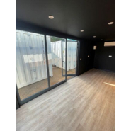 Bureau aménagé personnalisable - Container 20 pieds avec finition intérieure bois ou plaque de plâtre, isolation et revêtement de sol_1