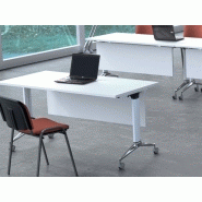 Chaise d'accueil Domoto - Empilable - Piètement acier graphite - Couleur rouge - Normes UNE-EN 1021-1:2006_1