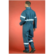 Combinaison de pluie multirisques ATEX - Réf. Copfra* - Polyester enduit PVC ignifugé, bandes rétroréfléchissantes_1