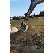 Système de coupleur orientable pour mini-pelles et pelles