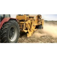 DAM-3 Epierruse - Ramasseuse agricole - Triginer - Décharge au sol - Capacité 3 m³ - Hauteur totale 2,4 m_1