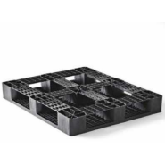 Palette plastique medium PlanetPal mix PP/PE - 1000x1200 mm - ref pa-me-0116 - ajourée avec rebords_1
