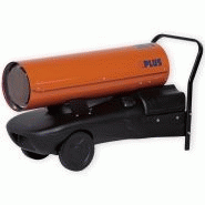 Chauffage mobile fioul GF.1 A - SPLUS - sans cheminée - puissance 21,4 à 111 kW - rendement 100% - combustion directe_1