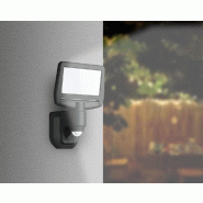 Projecteur solaire flood 15W 1000lm - noir - avec détecteur de mouvement_1