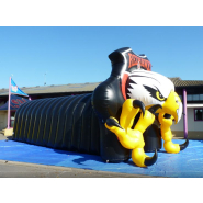 Tunnel gonflable publicitaire - mascotte personnalisable - idéal pour événements sportifs_1