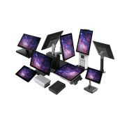 Caisse tactile X series avec charnières en inox raffinées