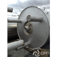 Cuve stérile BIO INOX 11940 L - Température -4°C à 127°C - Pression service 1.65 bar - CIP - N° ARTICLE : CUV186_1