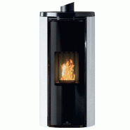 Poele etanche celia atc magic edilkamin - verre blanc_1