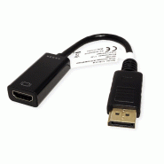 Value adaptateur displayport - hdmi, v1.2, dp m-hdmi f_1