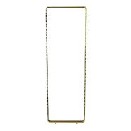 Cadre tube 60x20mm angle rond Pas 36 mm L950xH3000mm - or bronze_1