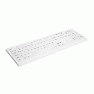 Contour Design Active Key AK-C8100F-FUS-W/FR clavier Médical RF sans fil AZERTY Français Blanc_1