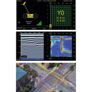Détecteur de réseaux traditionnellement non-détectables - Géoradars LMX avec GPS intégré et écrans tactiles haute résolution_1