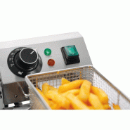 Friteuse électrique à poser SNACK I Plus - 1 cuve - 4 L - avec robinet de vidange | Bartscher_1