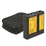 Testeur réseau Delock - Testeur de câble RJ45 / RJ12 / PoE - Modèle 86107 avec unité distante amovible_1