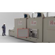Tunnel à tapis - traitement thermique - grands volumes avec turbo-convection - normes AMS 2750D, NADCAP, Atex_1