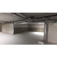 Porte coulissante coupe-feu FIREDOR - 1H (EI60) ou 2H (EI120) - Pour parking - Fonctionnement simple et manuel_1