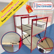 Rayonnage mi-lourd - Longueur totale du lot 11 920mm - TIXIT_1