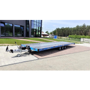 Remorque porte voiture-plateau - 9,00 X 2,10 M - 3500 KG - TA-NO TRIO PREMIUM 35.90_1