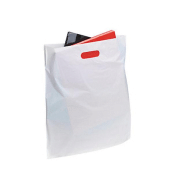 Sac boutique 100% personnalisable - poignées souples blanches, noires ou transparentes - impression recto/verso en 1 ou 2 couleurs_1