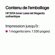 HP 201A toner LaserJet Magenta authentique_1
