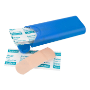 Pansements - Boîte en plastique de 5 unités - Couleur bleue - 10g_1