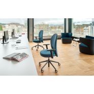 Marva - Chaise de bureau ergonomique - Siège pivotant Girsberger France - Design Mathias Seiler_1