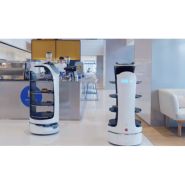 Robot Livraison Service À Table Restauration Pudu Robotics Bellabot Accueil Cart_1