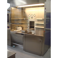 Sorbonne de laboratoire Ermaflux - Certifiée EN14175 & XPX15-211, protection opérateur et environnement_1