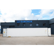 Container maritime 40 pieds - Double portes, acier Corten - 68 m³_1