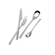 Couteau de table Canada inox 18/0 - finition miroir, design moderne et garantie 10 ans - Comas_1