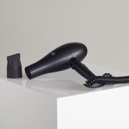 Sèche-cheveux noir Samba - moteur à courant alternatif 1800W - silencieux et durable_1