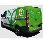 Semi-covering pour marquage véhicule - Couleur et forme au choix -Art & Com_1