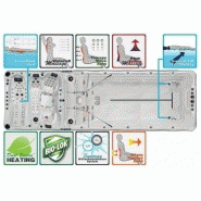Swimspa The Energy - Spa de nage 720 x 228 x 128 cm avec 104 jets de massage et Current Lift Technology_1