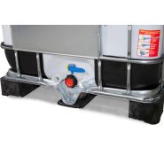266153W - Cuve IBC 800 litres - Palette PE - Ouverture DN 150 - Sortie DN 50 - PEHD stabilisé UV_1