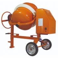 Bp280 N Bétonnières - Sirl - Capacité de la Cuve 260 L - Structure Renforcée et Transmission par Chaîne_1
