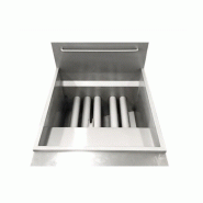 Friteuse à gaz 40 litres - haut de gamme - inox - usage professionnel - norme CE_1