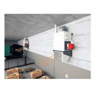 Générateur d'air chaud mural AGM MURAL - Puissance 43 à 145 kW, pour chauffer des locaux industriels de 990 à 3.115 m3 - Fonctionnement diesel, gaz naturel ou propane_1