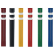 Potelet à mémoire de forme en polyuréthane teinté dans la masse - TOTAL+ - STI Balisage routier - Flexible et durable_1