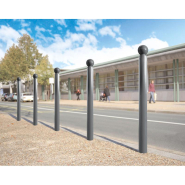 Potelet boule ligne Province - Ø76mm - Ref : 206402.Gpro - Mobilier urbain en acier avec finition personnalisée_1