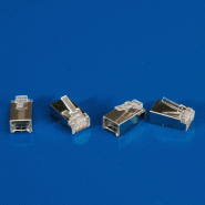 ROLINE Connecteur modulaire blindé, Cat.6 (Classe E), 10 unités_1