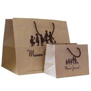 Sac gamme "Luxe" sur mesure - Papier kraft havane ou papier couché_1